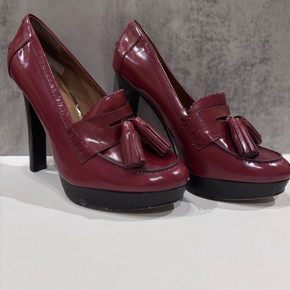 Coach Alisia Loafer Style Stiletto High Heel Size 8.5 - Picture 1 of 12